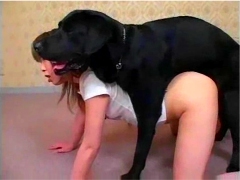 Detector reccomend doggie with asian teen girlfriend