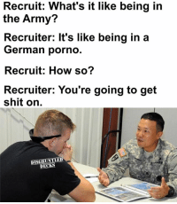 Army recruiter