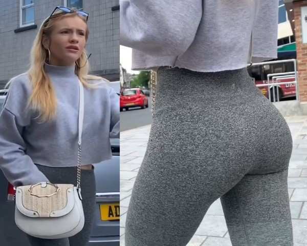 best of Asses best teen candid leggings