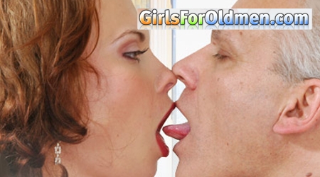 best of Man kissing old