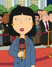 Blackberry reccomend Asian reporter family guy