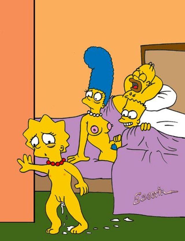 Lisa and bart simpson cartoon sex
